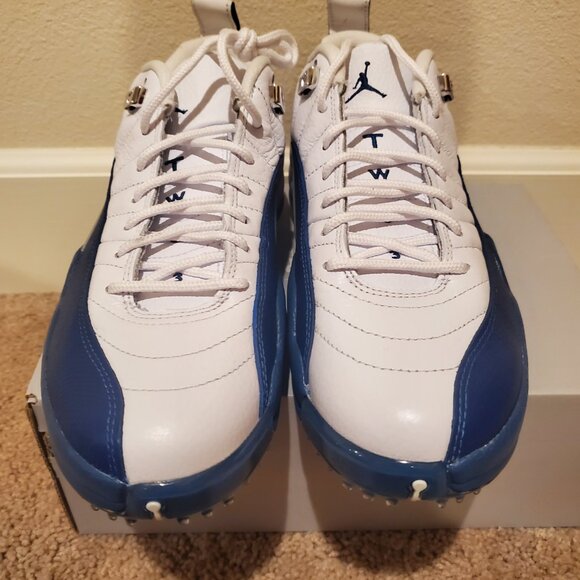 New without Box Mens Nike Air Jordan 12 Retro French Blue sz 8 main image 12